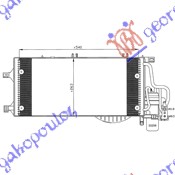 ΨΥΓΕΙΟ A/C 1.3-1.7 CDTI (54x26) 03-