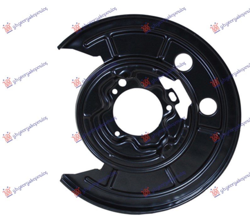 SPLASH PANEL BRAKE DISC REAR (PANEL DIAMETER 320/78MM)