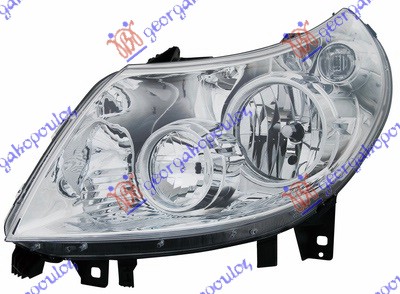 HEAD LAMP ELECTRICAL (H7/H1/PY21W/W5W) 2011- (E) (TURKEY)