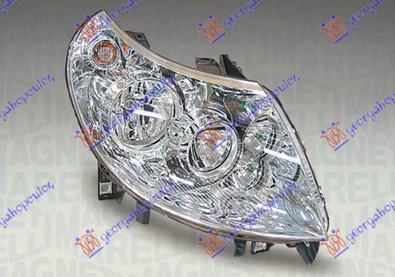 HEAD LAMP ELEC. (H7/H15) (W/DRL) 12- (E) (MARELLI)