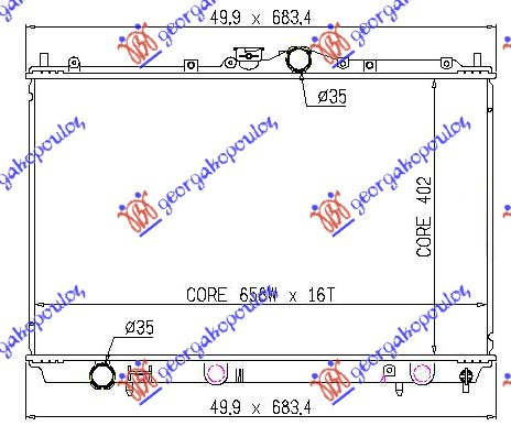 ΨΥΓΕΙΟ 1.3-1.6-1.8 ΒΕΝΖ (40,2x66,5x16)