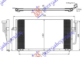 ΨΥΓΕΙΟ A/C 1,9 T.D (610x350x16)