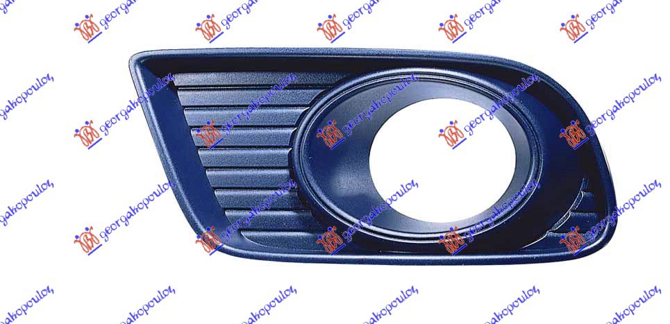 FRONT BUMPER GRILLE (W/ FOG LAMP HOLE) 2008-