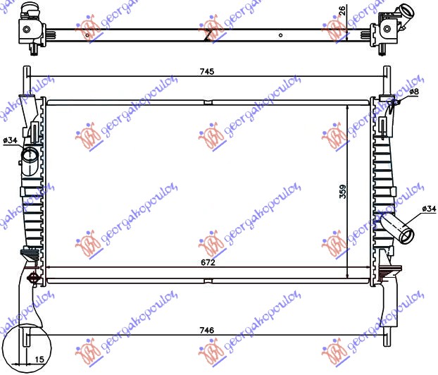 ΨΥΓΕΙΟ 2,2-2,3TDCI-2,4i -A/C (67x38)