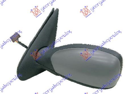 DOOR MIRROR ELECTRICAL HEATED PRIMED (A QUALITY) (ASPHERICAL GLASS)