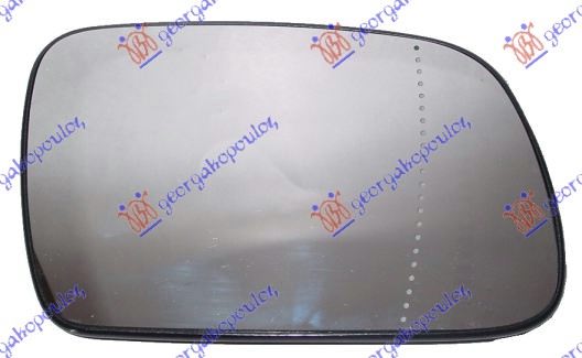 DOOR MIRROR GLASS HEATED  (CONVEX GLASS)