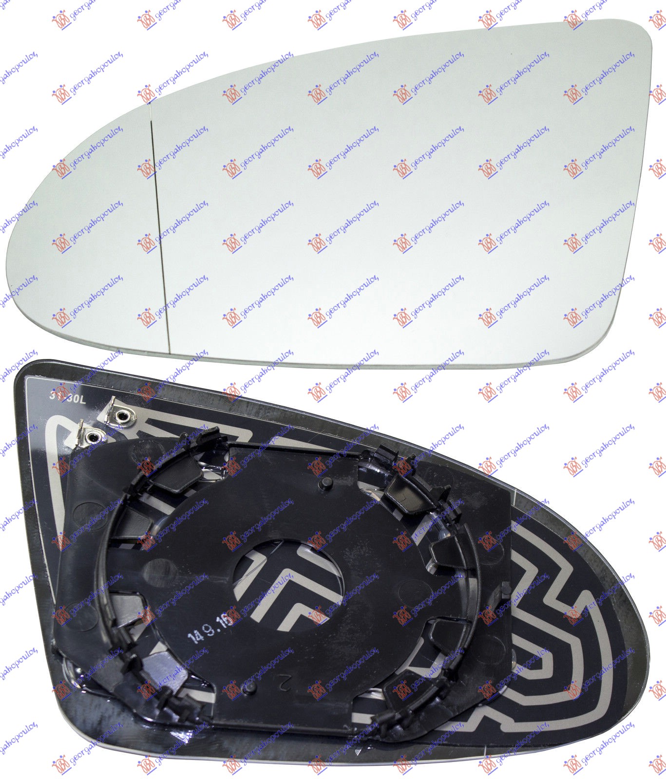 ΚΡΥΣΤΑΛΛΟ ΚΑΘΡΕΦΤΗ ΘΕΡΜΑΙΝΟΜΕΝΟ (ASPHERICAL GLASS)