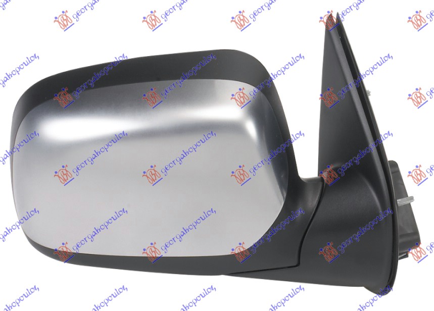 DOOR MIRROR ELECTRICAL CHROME (A QUALITY) (CONVEX GLASS)