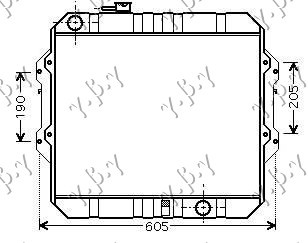 ΨΥΓΕΙΟ 2.5 T.DIESEL (50x53x3,3)