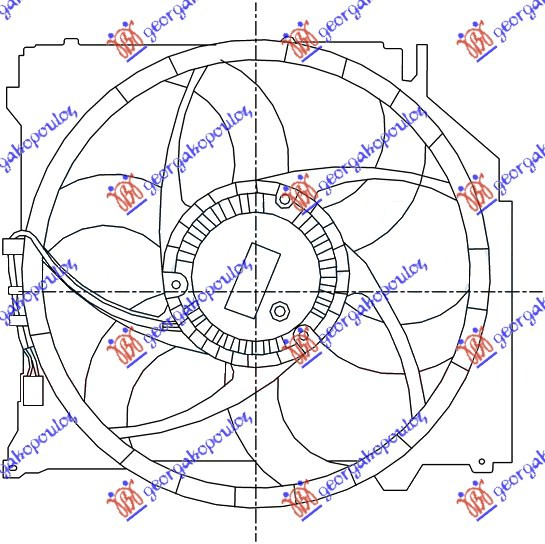 COOL.FAN COM.(2.0-2.5-3.0 PETROL-2.0 DI)+A/C