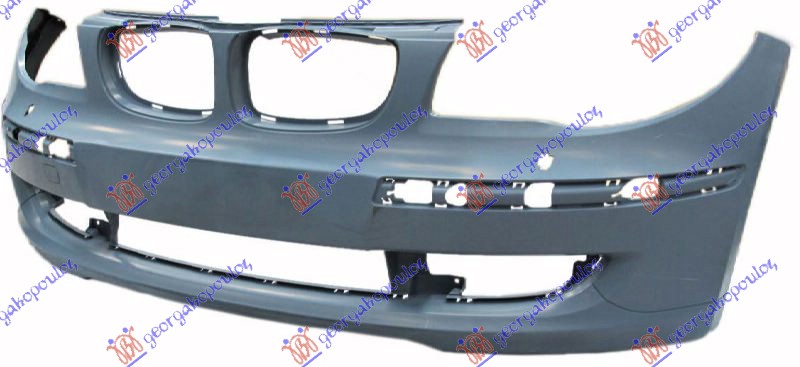 FRONT BUMPER 2007- (W/WASHER HOLES) (SQUARE FOG LAMPS)