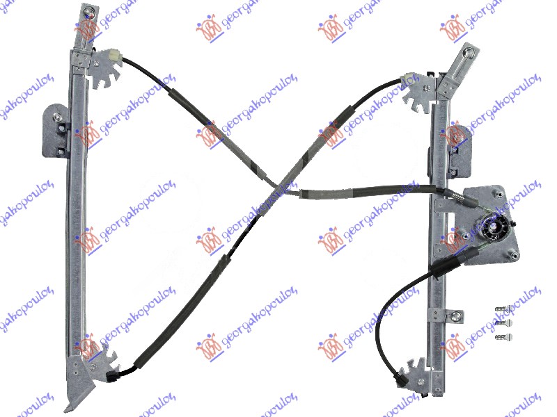 FRONT WINDOW REGULATOR ELECTRICAL 3D (W/O MOTOR) (A QUALITY)