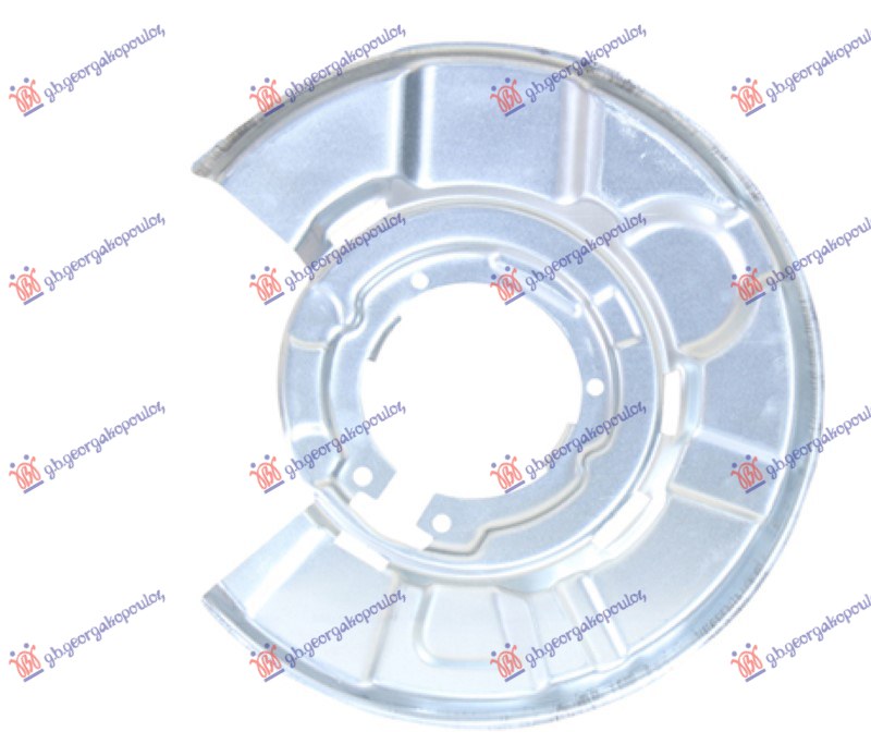 SPLASH PANEL BRAKE DISC REAR (PANEL DIAMETER 370/115MM) (DISC DIAMETER 300/336MM)