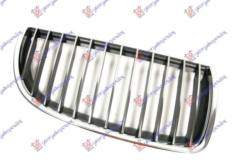 GRILLE SIDE PIECE (CHROME-CHROME/BLACK)