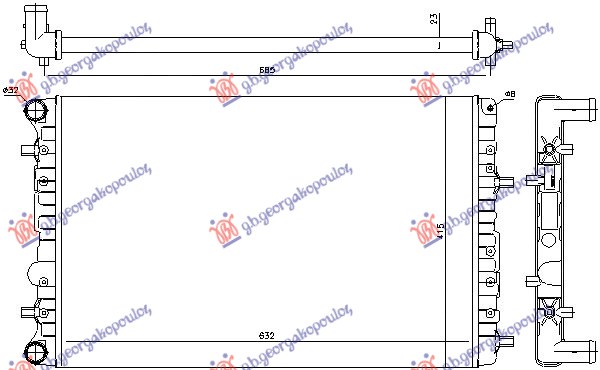 ΨΥΓΕΙΟ ΝΕΡΟΥ 1.4 ΒΕΝΖΙΝΗ (632x415) ΜΕ ΣΩΛΗΝΑΚΙ