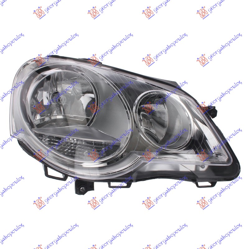 HEAD LAMP ELEC. W/MOTOR (E) (TYC)