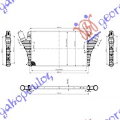 RAD. INTER. 2,0 i16VTUR-2,2DTi(64x40x29)