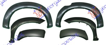 FENDER PLASTIC RIM 4D SET (6 PCS)
