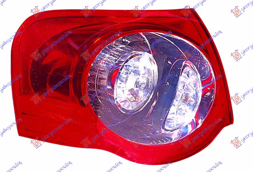ΦΑΝΟΣ ΠΙΣΩ ΕΞΩ S.W. LED (Ε) (DEPO)