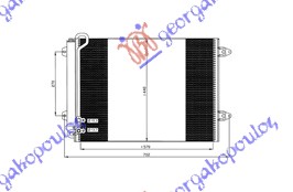 ΨΥΓΕΙΟ A/C 1.6 16v/FSi-2.0 FSi ΒΕΝΖΙΝΗ - 1.6-1.9-2.0 TDi ΠΕΤΡΕΛΑΙΟ (570x430x16)