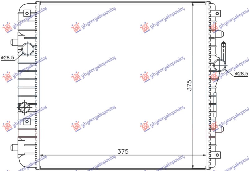 ΨΥΓΕΙΟ 1.0-1.2 (375x380) (ΟΥΓΓΑΡΙΑ) (ΚΛΕΙΣΤΟ ΚΥΚΛΩΜΑ) (NRF)