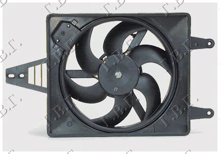 COOL. FAN COMPL.(1.6-1.8-2.0 PETR) -A/C