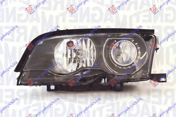 ΦΑΝΟΣ ΕΜΠΡΟΣ 2001-2003 XENON ΜΑΥΡΟΣ (MARELLI)