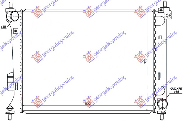 ΨΥΓΕΙΟ 1.2-1.4-1.6 BENZINH ΜΗΧΑΝΙΚΟ ΒΕΝΖΙΝΗ (500x380) (VALEO)