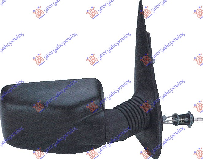 DOOR MIRROR CABLE (A QUALITY)  (CONVEX GLASS)