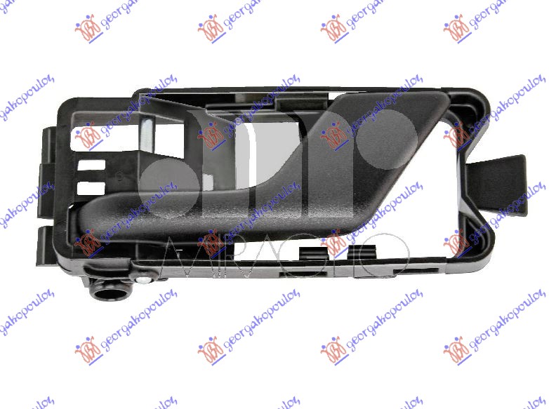 DOOR HANDLE FRONT INNER BLACK