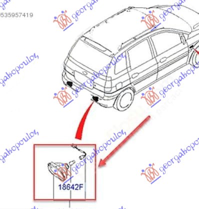 REAR FOG LAMP (O)