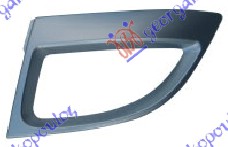 FRONT BUMPER MOULDING (FRAME) SILVER
