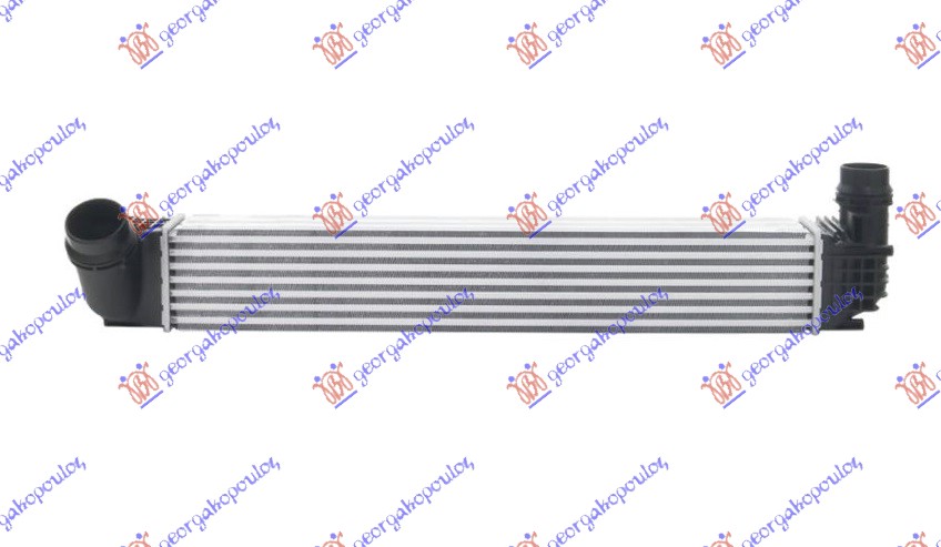 RADIATOR INT.1.2-1.4TCE1.5DCi(655x90x80