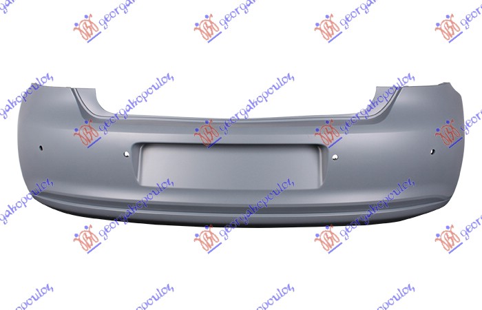 REAR BUMPER (W/O EXH. HOLE) (W/PDS) (EUROPE)