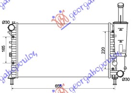 ΨΥΓΕΙΟ 1,2 8V-16V 03-(58x31,7x18)T.VALEO