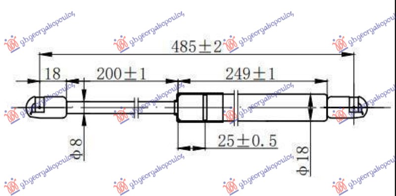 ΑΜΟΡΤΙΣΕΡ ΜΠΑΓΚΑΖ (485L-420N)