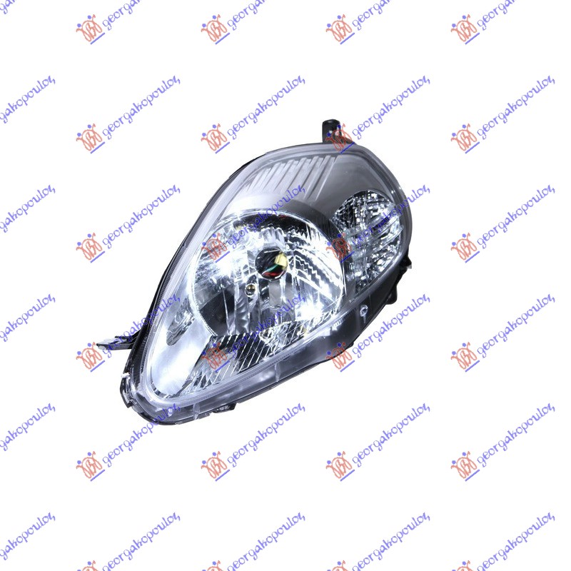 HEAD LAMP EL.(E) CHROME 08- (PURPLE OR BLACK PLUG) (DEPO)