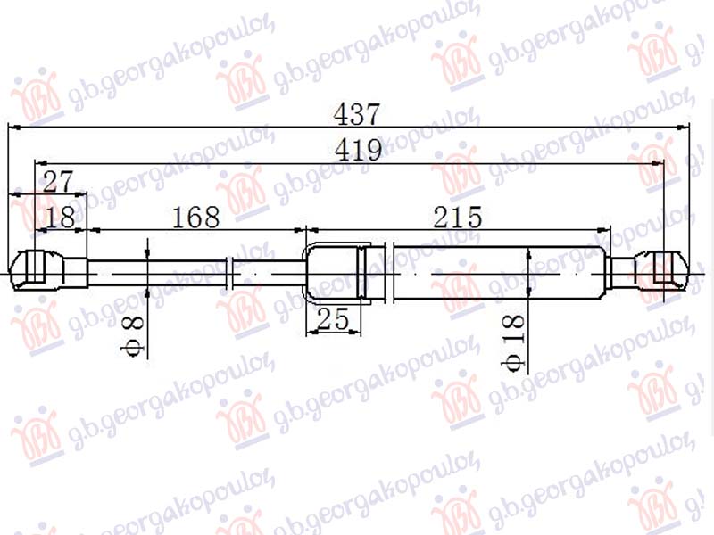 ΑΜΟΡΤΙΣΕΡ ΚΑΠΟ ΕΜΠΡΟΣ (419L-290N)