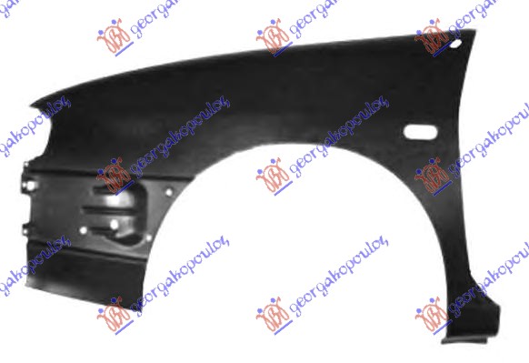 FRONT FENDER (OVAL SIDE LAMP) (EUROPE)