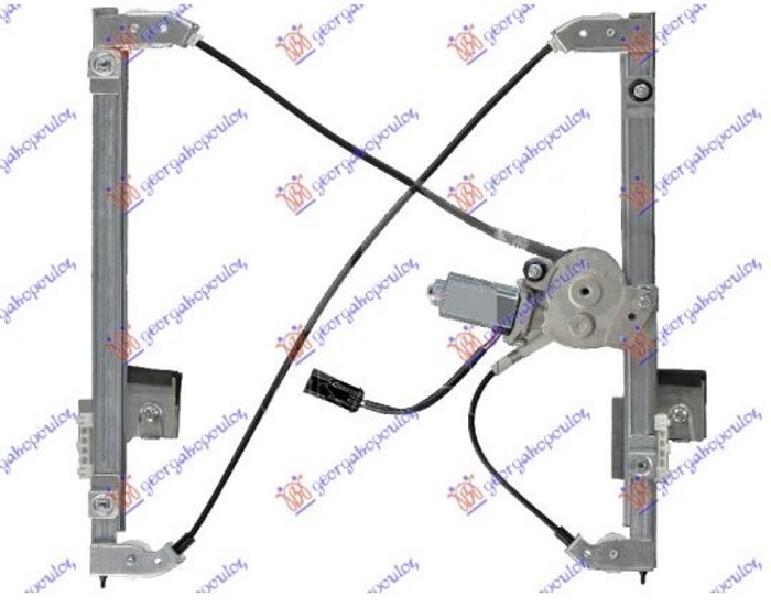 WINDOW REGULATOR FRONT ELECTRIC 4/5D