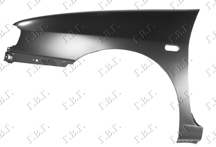 FRONT FENDER (OVAL SIDE LAMP) (A QUALITY)