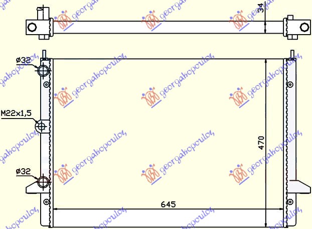 ΨΥΓΕΙΟ 2,3 i-16V-2,8 i/VR6 (64,5x47) -00