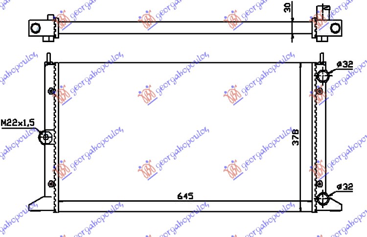 ΨΥΓΕΙΟ 2,0i-8V-1,9TD(64x38)ΠΑΡ.Σ/Ο -00