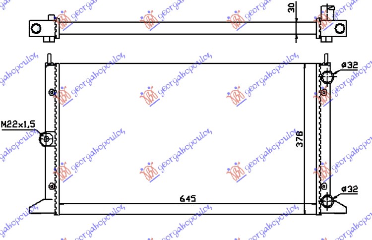 ΨΥΓΕΙΟ 2,0i-8V-1,9TD(64x38)ΠΑΡ.Σ/Ο -00 (VALEO CLASSIC)