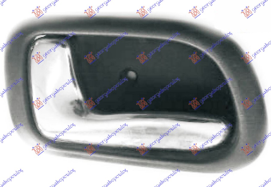 DOOR HANDLE FRONT/REAR INNER CHROME/GRAY