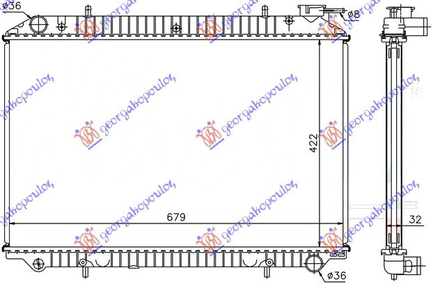 ΨΥΓ 1,6i 16V-2,0 D(42,3x68,5) ΤΑΠΑ ΣΤΗΝ ΠΛΕΥΡΑ ΤΟΥ ΣΥΝΟΔΗΓΟΥ