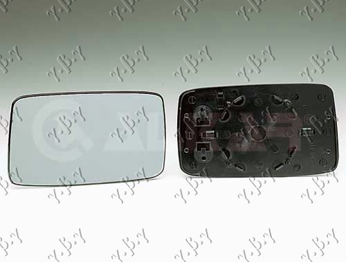 DOOR MIRROR GLASS HEATED  (CONVEX GLASS)