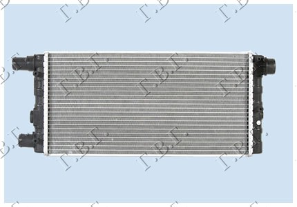 RADIATOR 0.9CC-1.1CC W&W/O A/C (45x24)