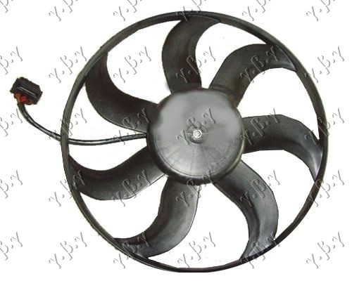 RADIATOR FAN (MOTOR+FAN) (390mm) (3pin)