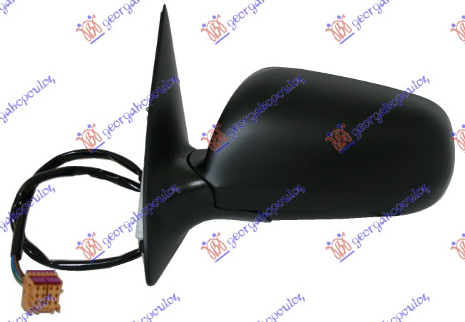 DOOR MIRROR ELECTRICAL HEATED PRIMED 2004- (A QUALITY) (ASPHERICAL GLASS)